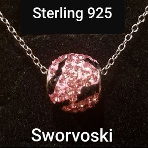 Swarovski 925 Sterling  Necklace